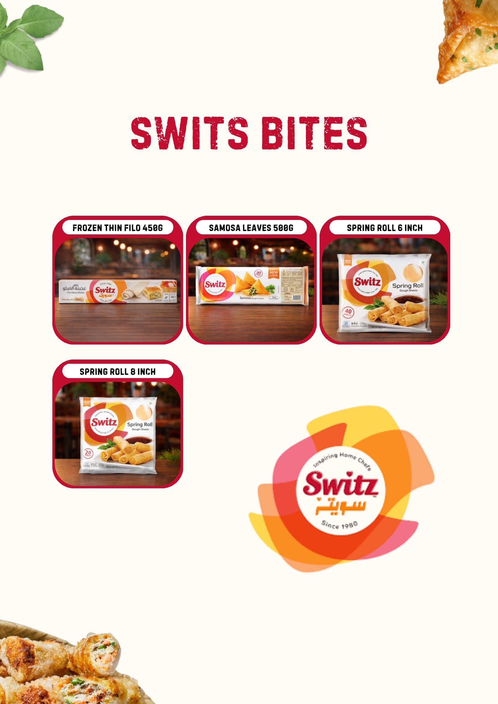 Switz product range